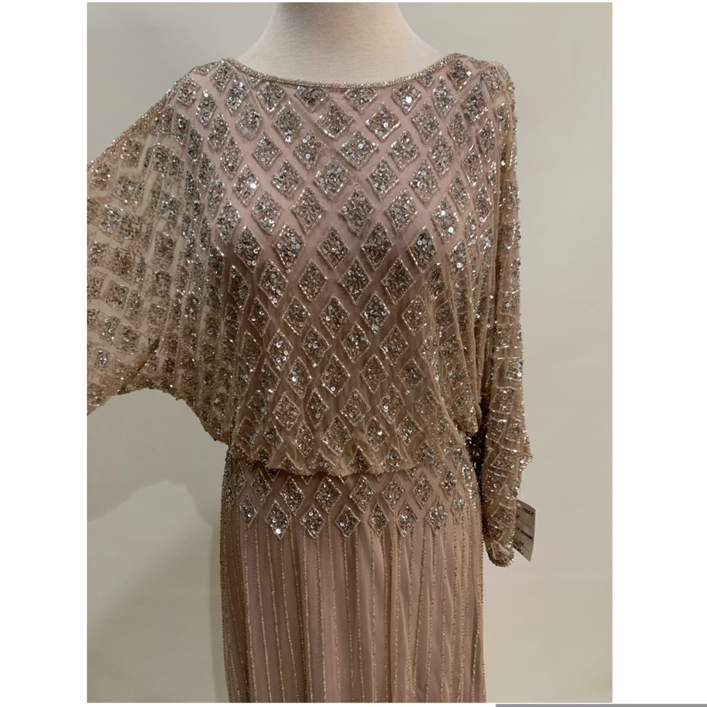 Pisarro Nights long sleeve mother bride dress 8p - Picture 3 of 9